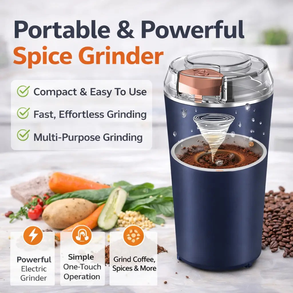 Electric Coffee and Spice Grinder
