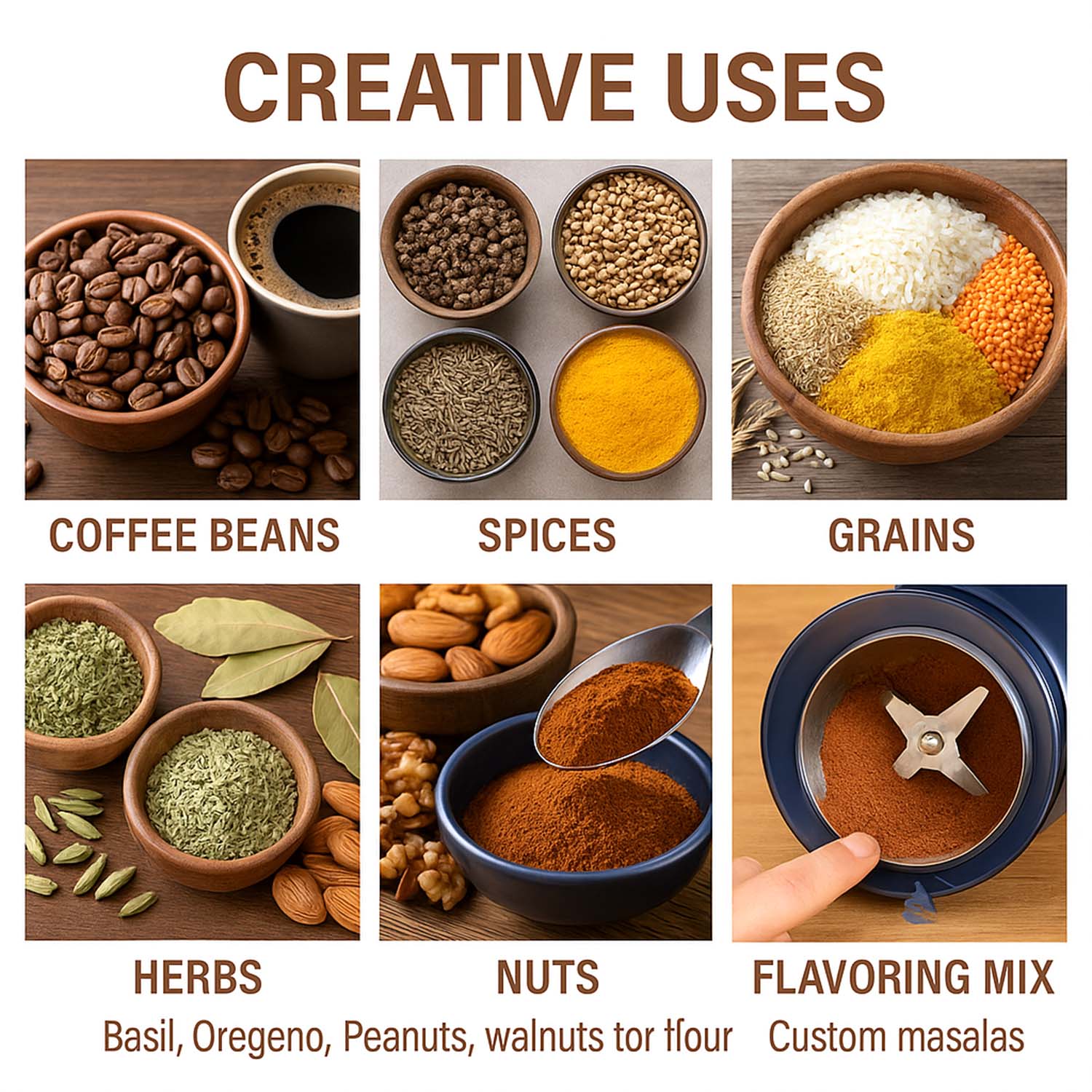 Electric Coffee and Spice Grinder - Image 8